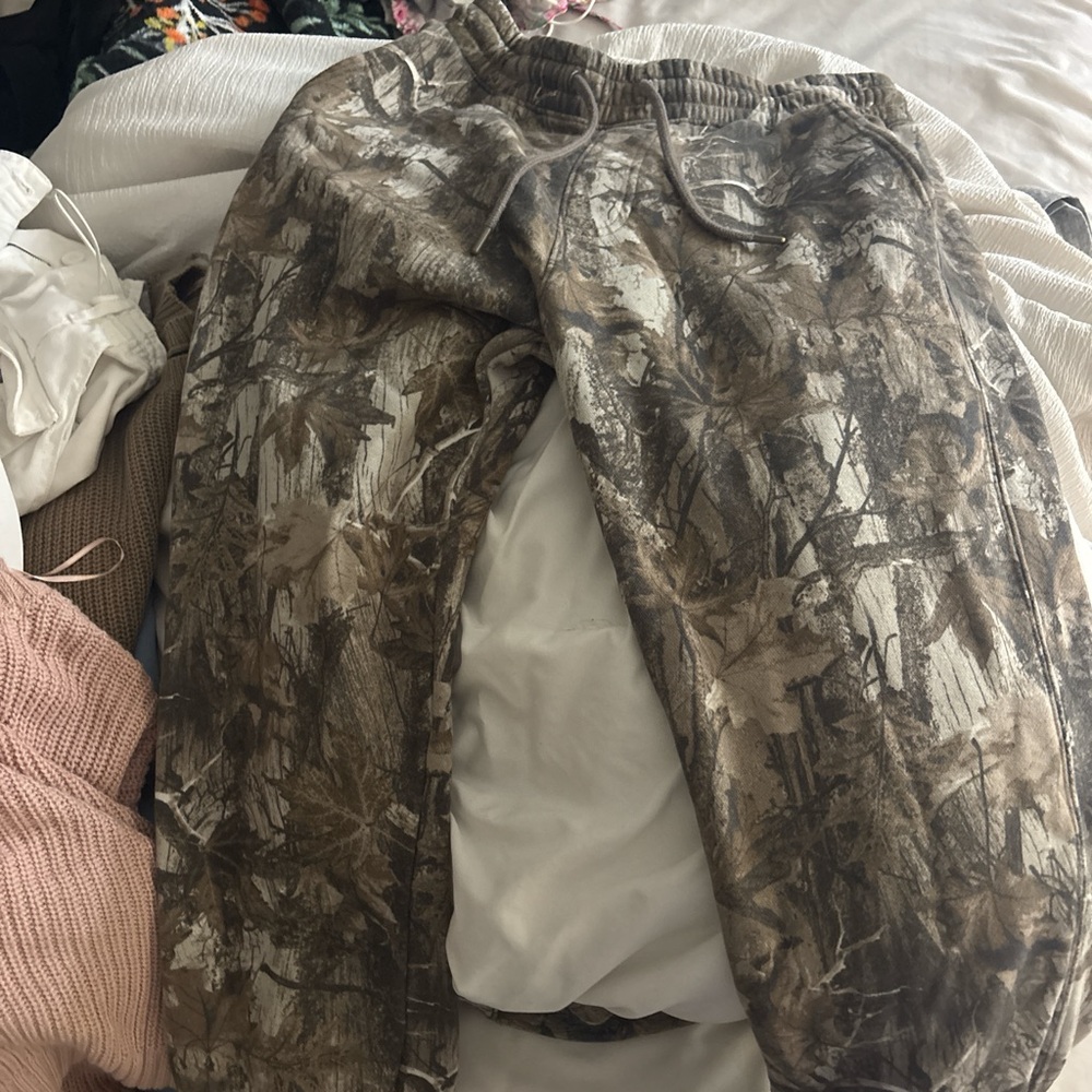 Hollister Brown Sweatpants Comfortable Joggers